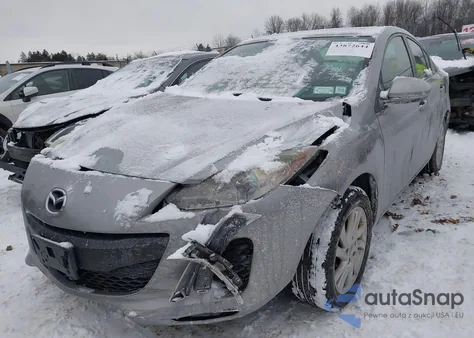 2012 Mazda Mazda3 I Grand Touring из США, поврежденный, VIN JM1BL1W85C1688806